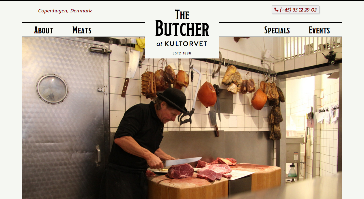 The Butcher at Kultorvet